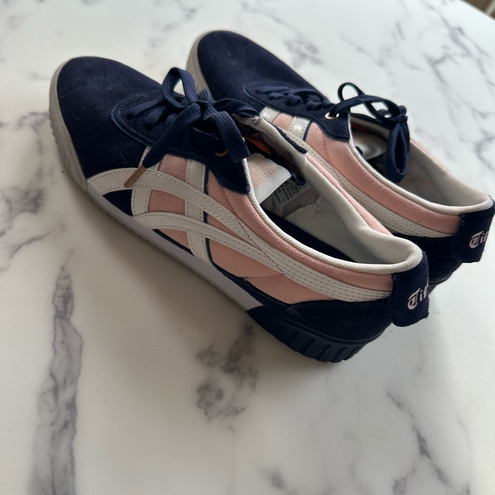 Onitsuka Tiger by Asics Navy and Pink Sneakers